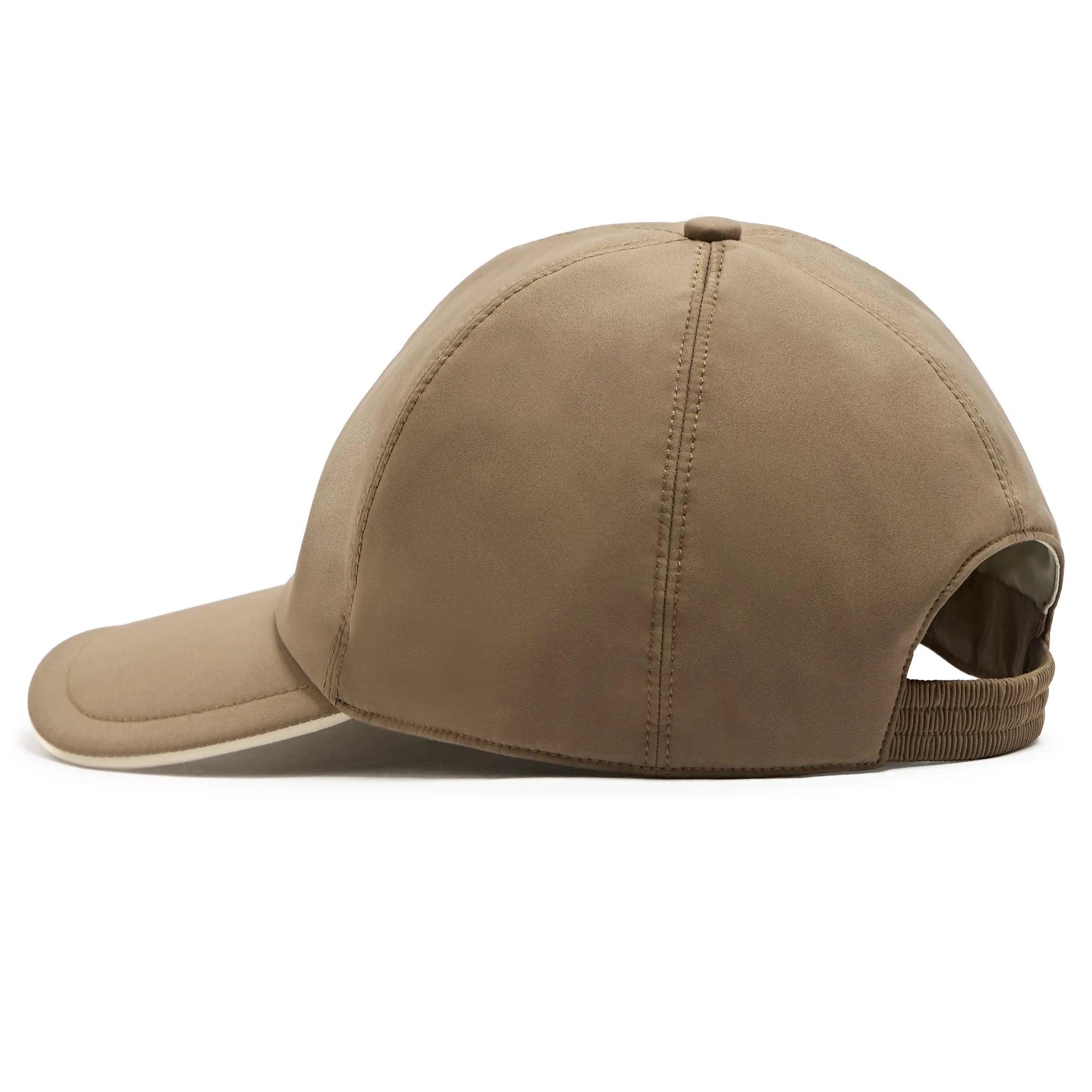 Back Side View of Loiano Ombra Tec® Taupe Cap